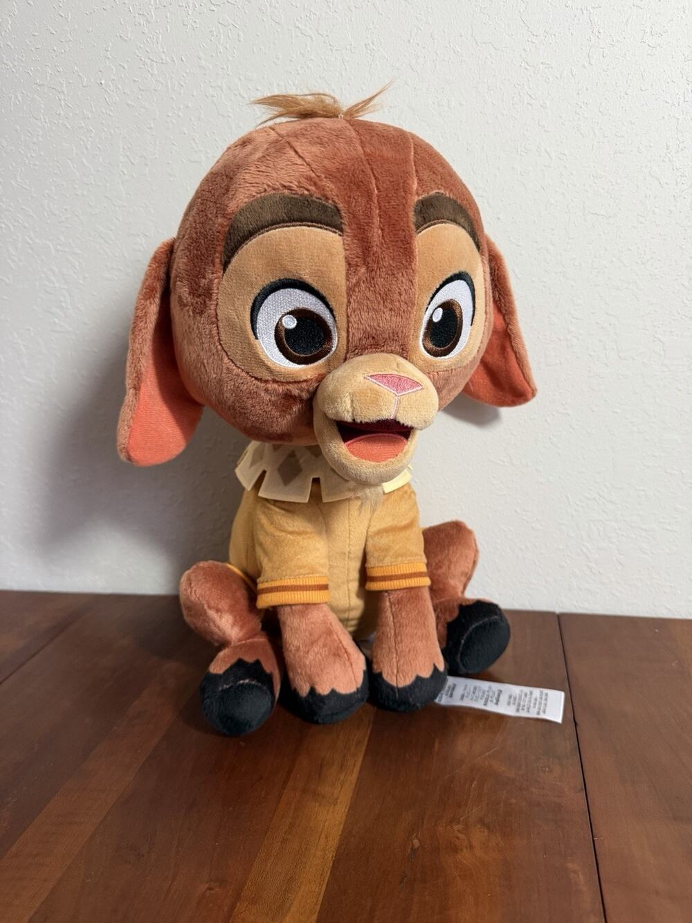 Disney Store Valentino Wish Plush Stuffed Animal Soft Toy 13" Stuffie Kidcore